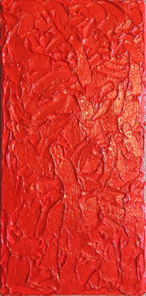 Malerei in Rot