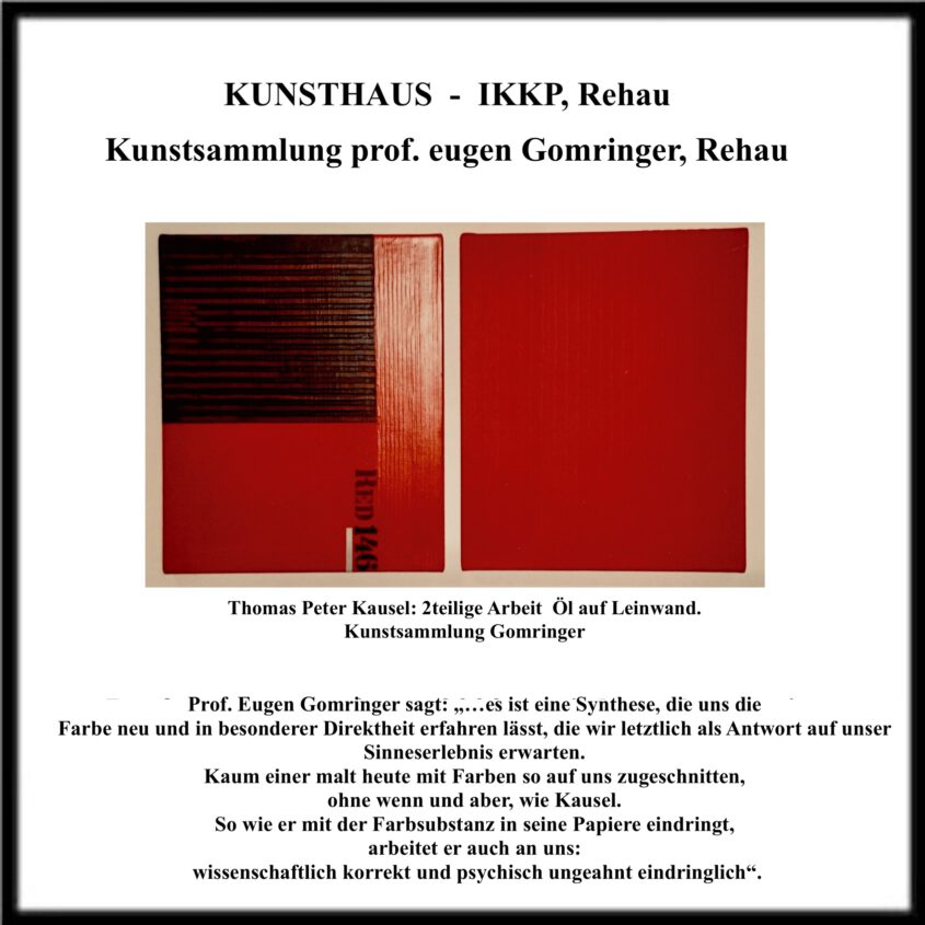 konkrete Kunst im Kunsthaus Rehau