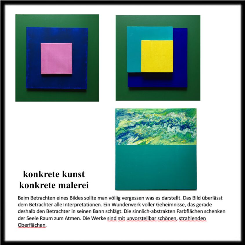 konkrete kunst Mai 2022 Ausstellung, Thomas Kausel