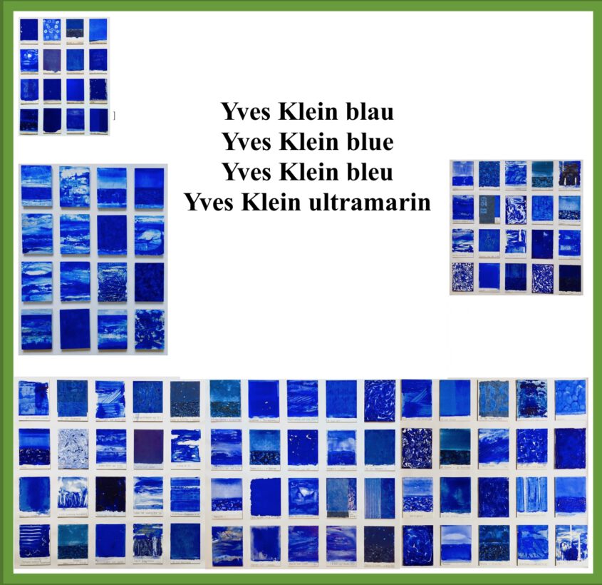 Yves Klein ultramarinblau