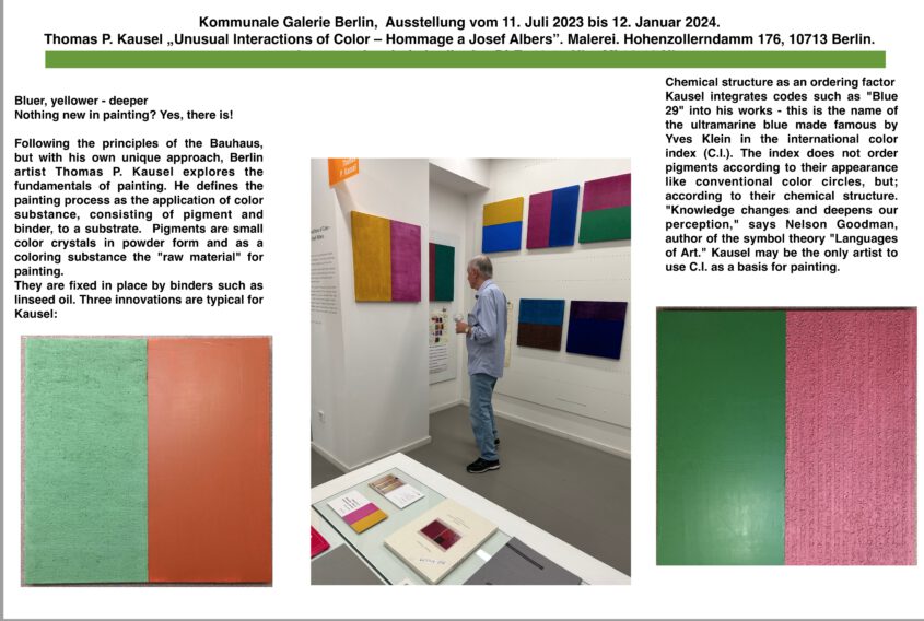 exhibition. Hommage a Josef Albers